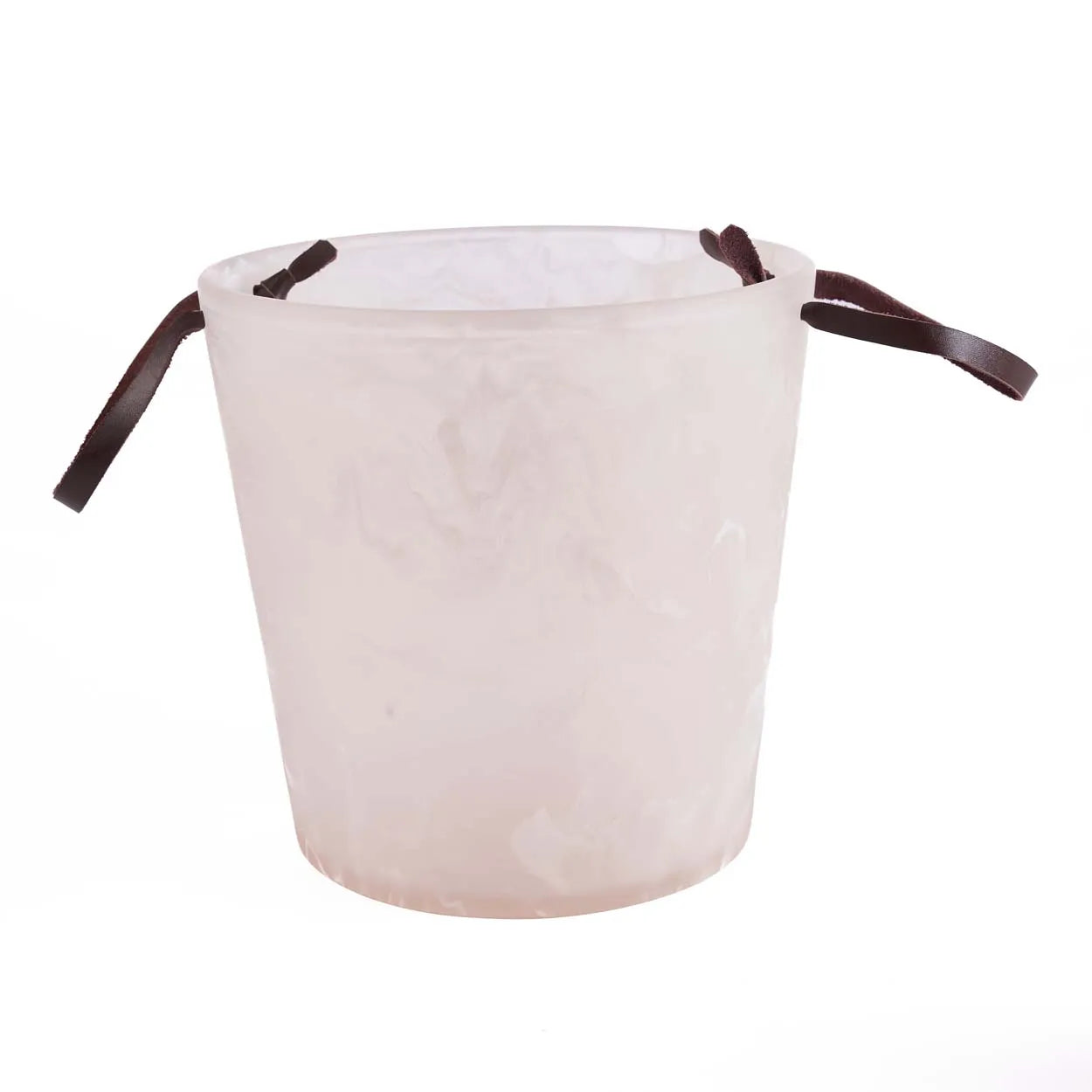 The Resin Ice Bucket - Pink White - Remood furniture living