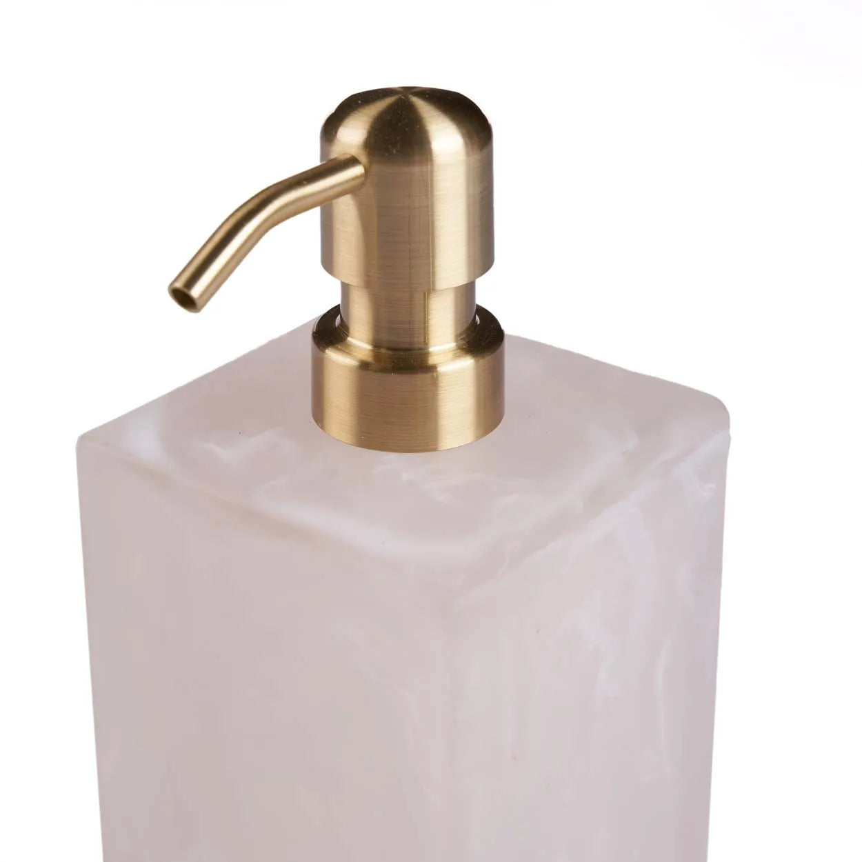 The Resin Soap Dispenser - Pink White - Remood furniture living