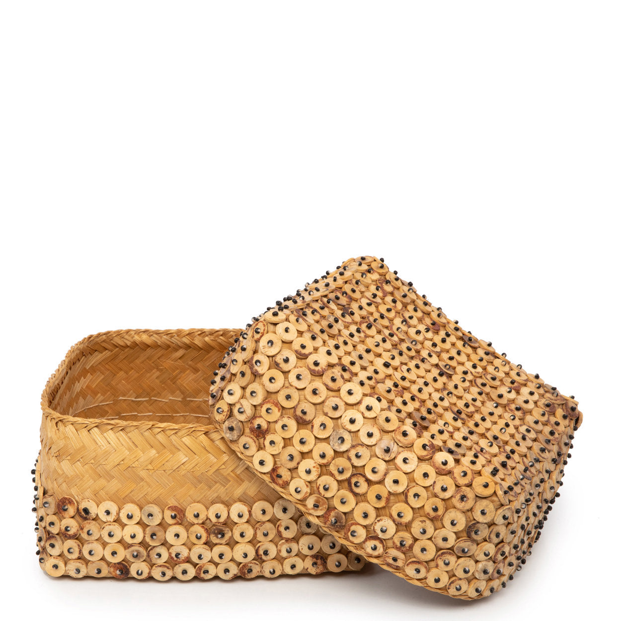 The Coconut Shell Basket - Natural - M - Remood furniture living