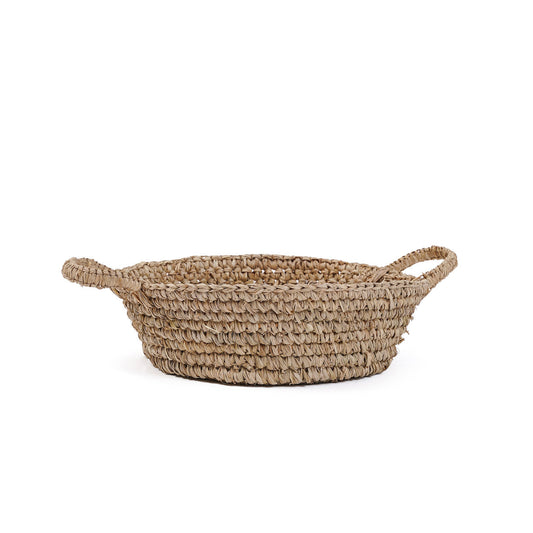 The Raffia Basket Trays - Natural - S - Remood furniture living