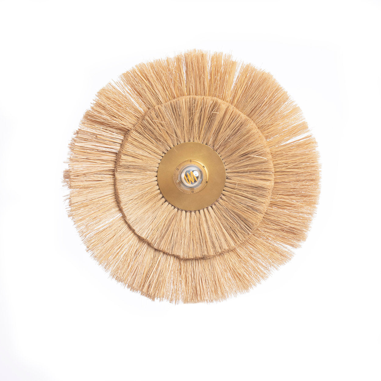 The Double Trouble Wall Lamp - Natural Gold - M - Remood furniture living
