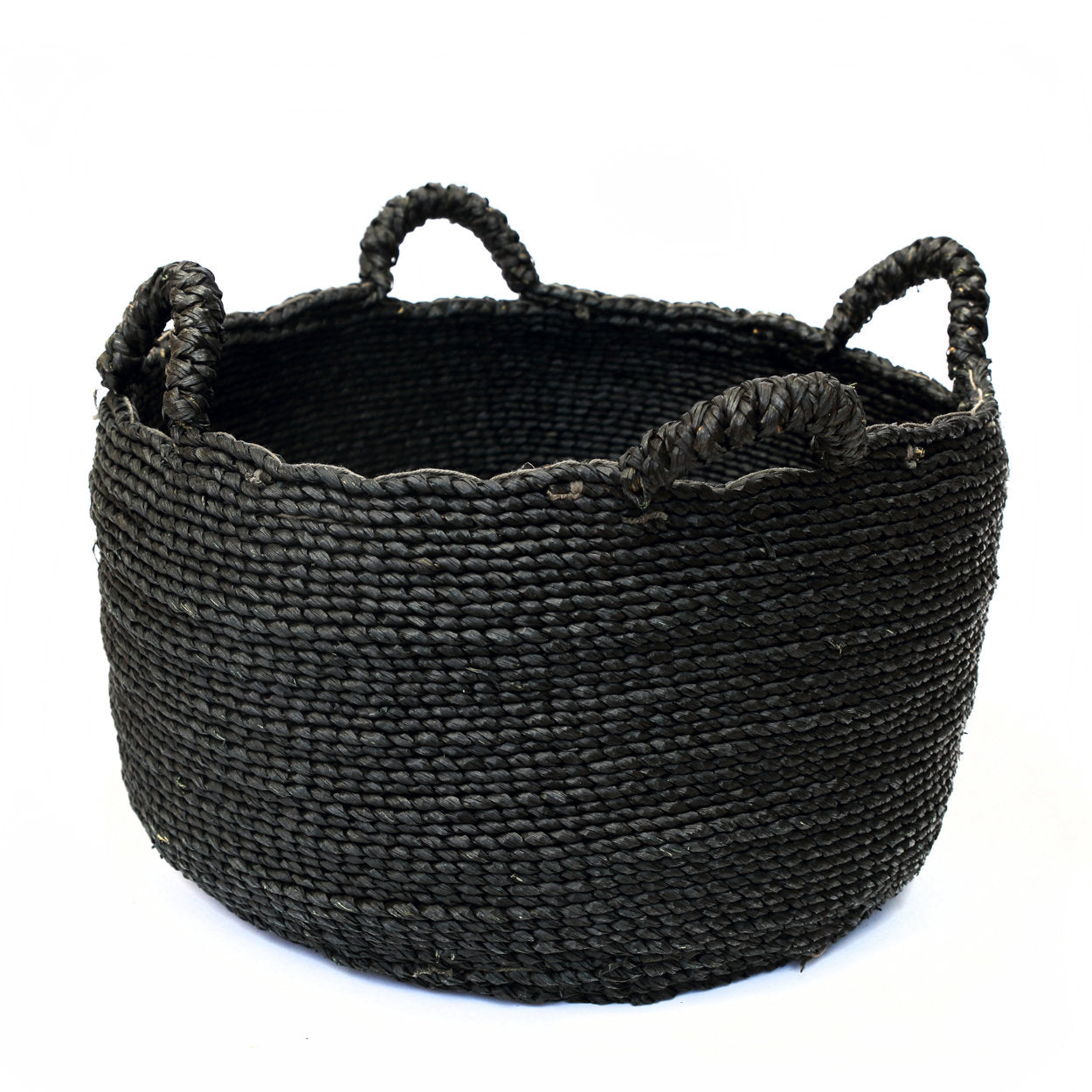 Les Quatre Mains Baskets - Black - L - Remood furniture living