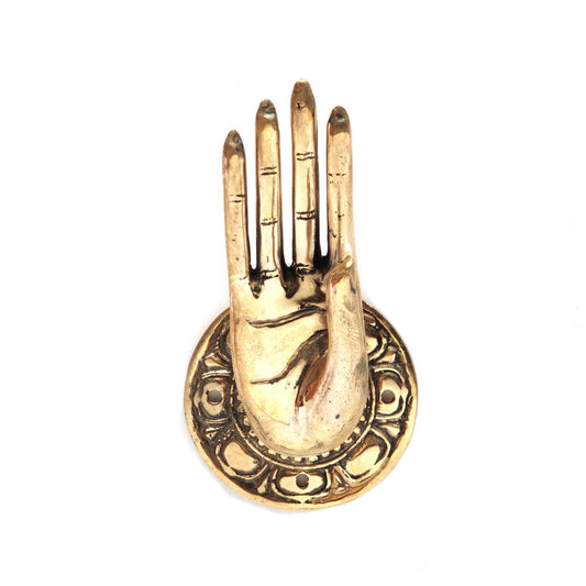 The Golden Mudrah Hand - L