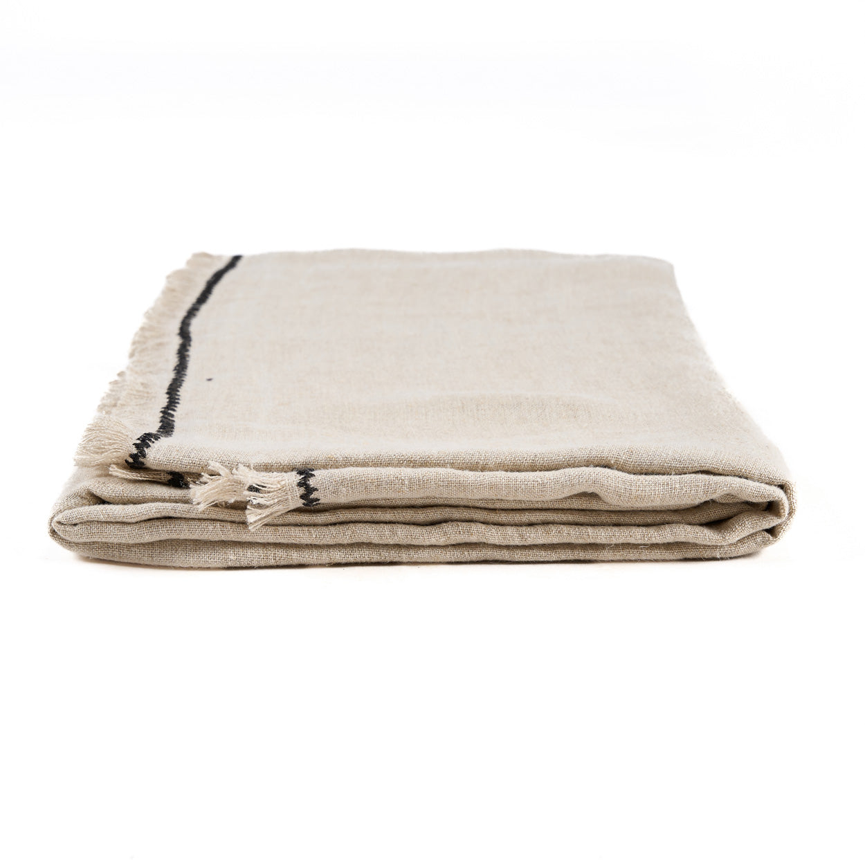 The Tuscany Tablecloth - Natural Black - 150x300