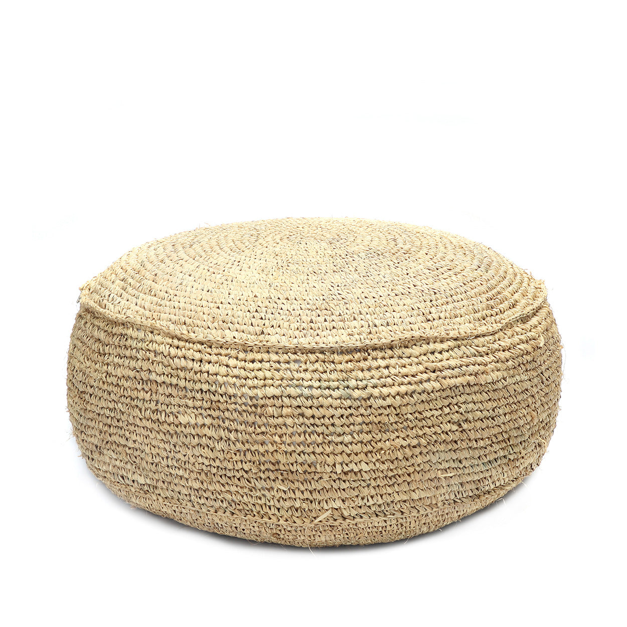Il pouf in rafia Flores - Naturale