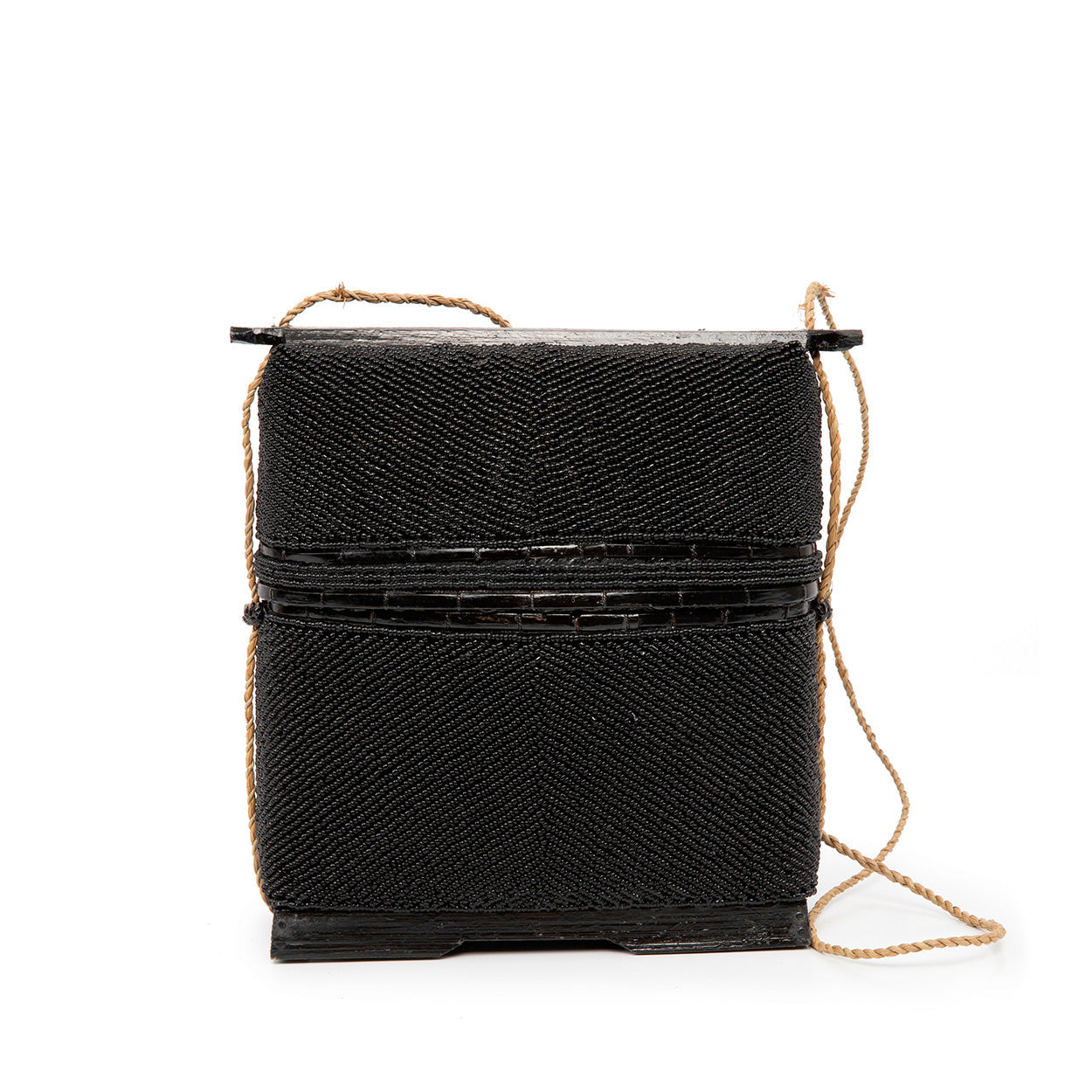 The Beaded Treasure Box - Black