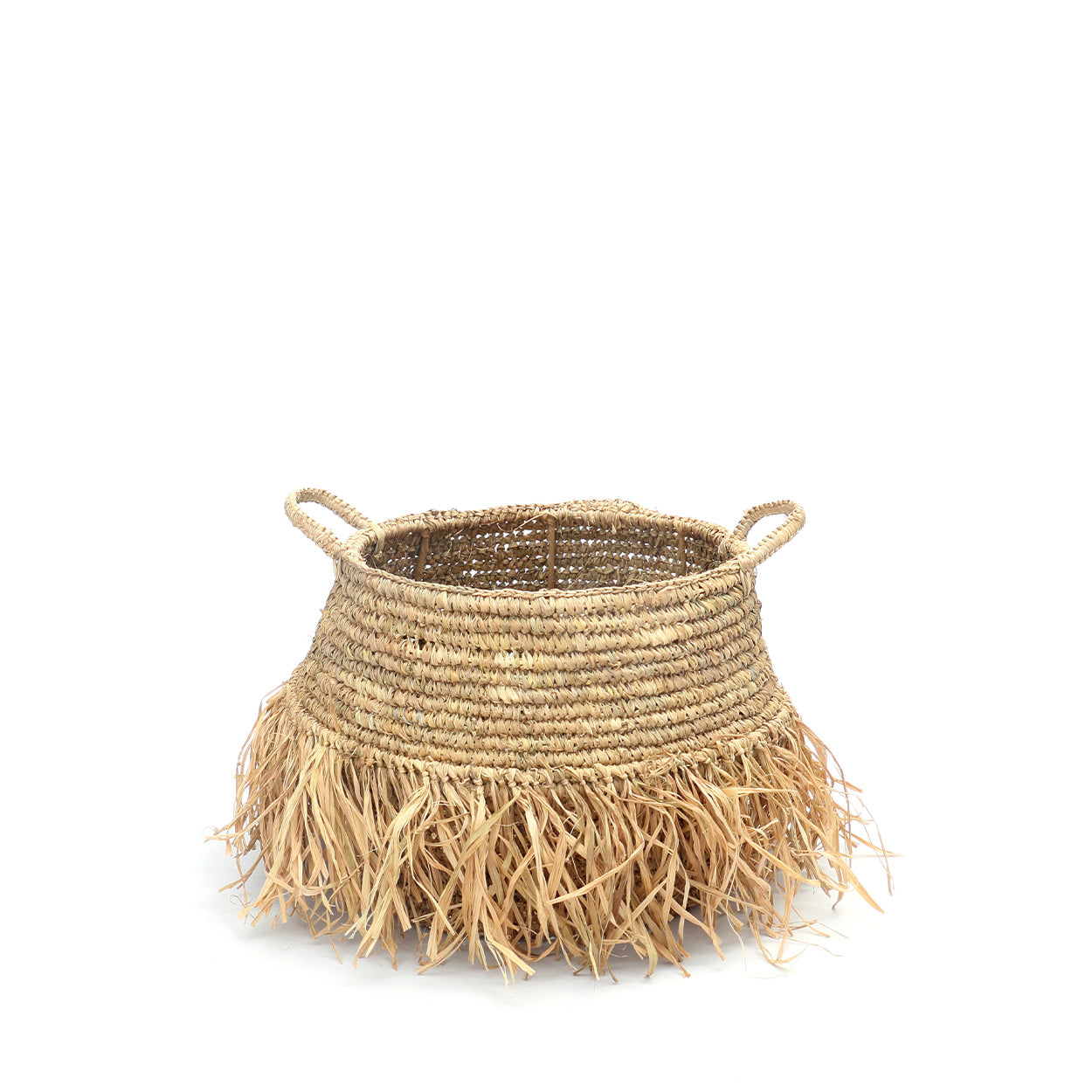 Paniers de luxe en raphia - Naturel - Moyen