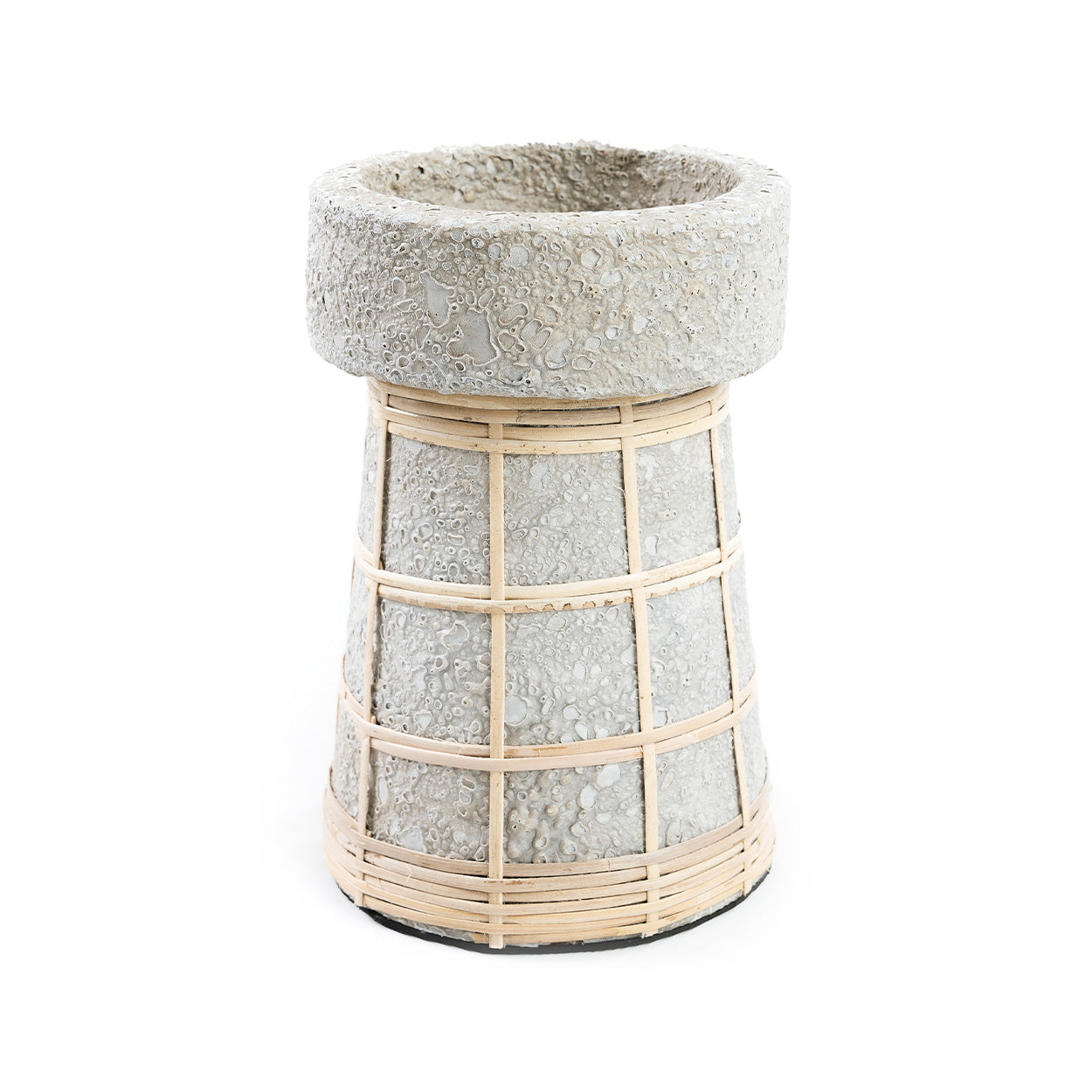 The Serene Candle Holder - Concrete Natural - L
