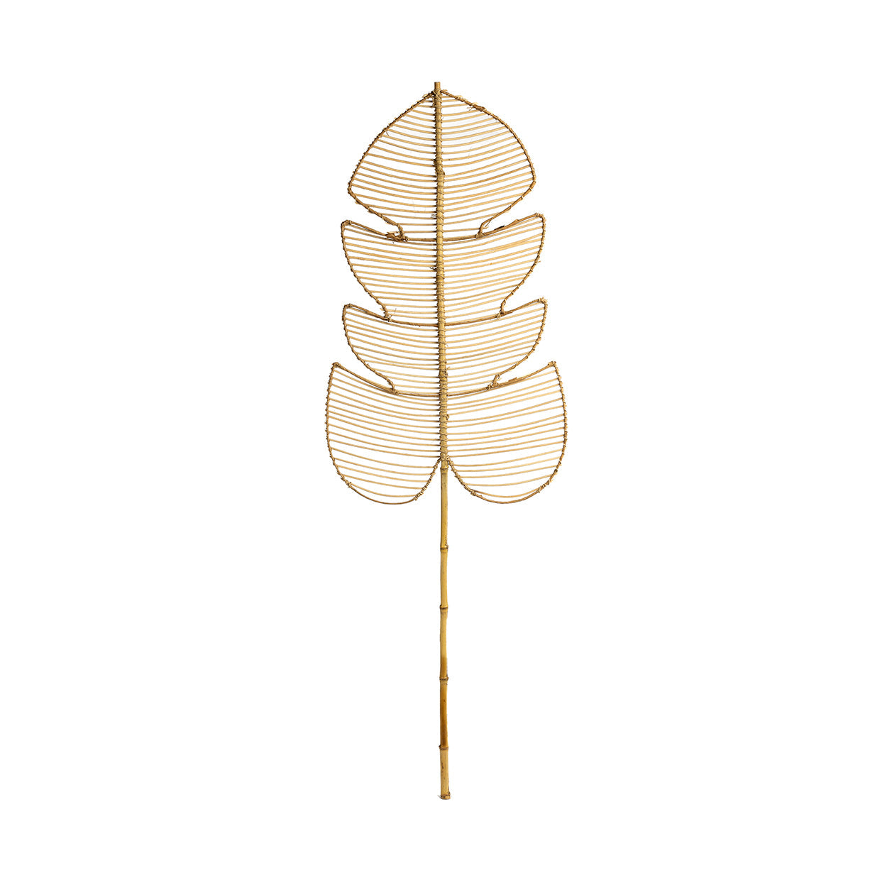 The Rattan Monstera - Natural
