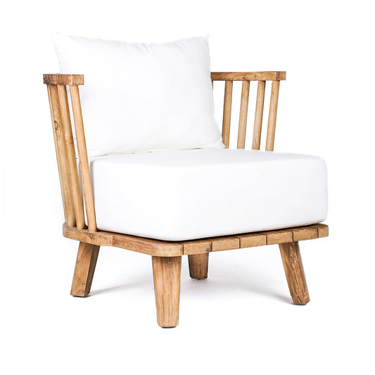 The Malawi One Seater - Natural White