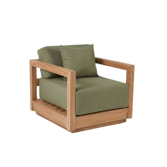 The Umalas One Seater Sofa - Outdoor - Green Alga