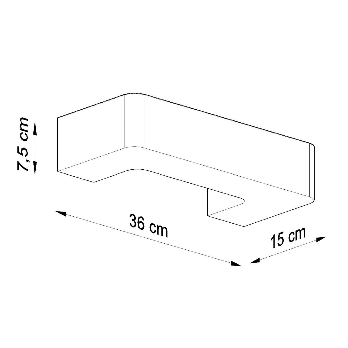 Wall lamp ceramic MAGNET