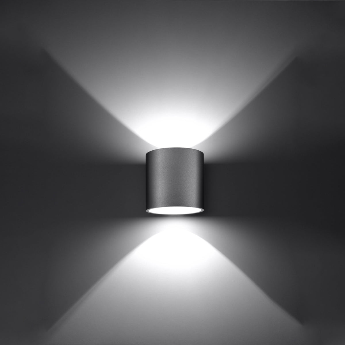 Wall lamp ORBIS 1 grey