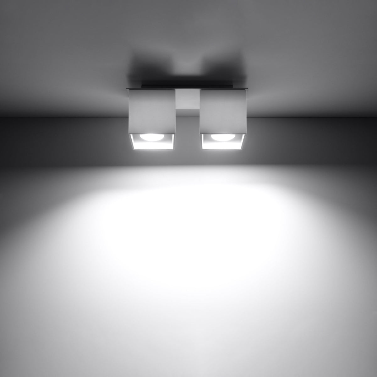 Ceiling lamp QUAD 2 white