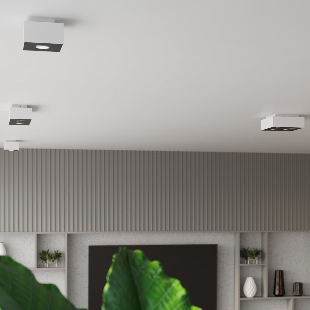 Ceiling lamp MONO 3 white
