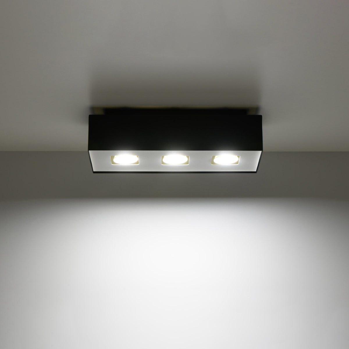 Ceiling lamp MONO 3 black