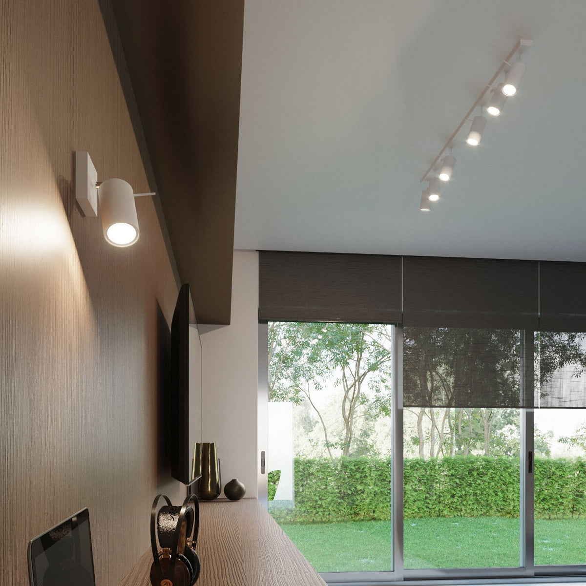Ceiling lamp RING 3 white