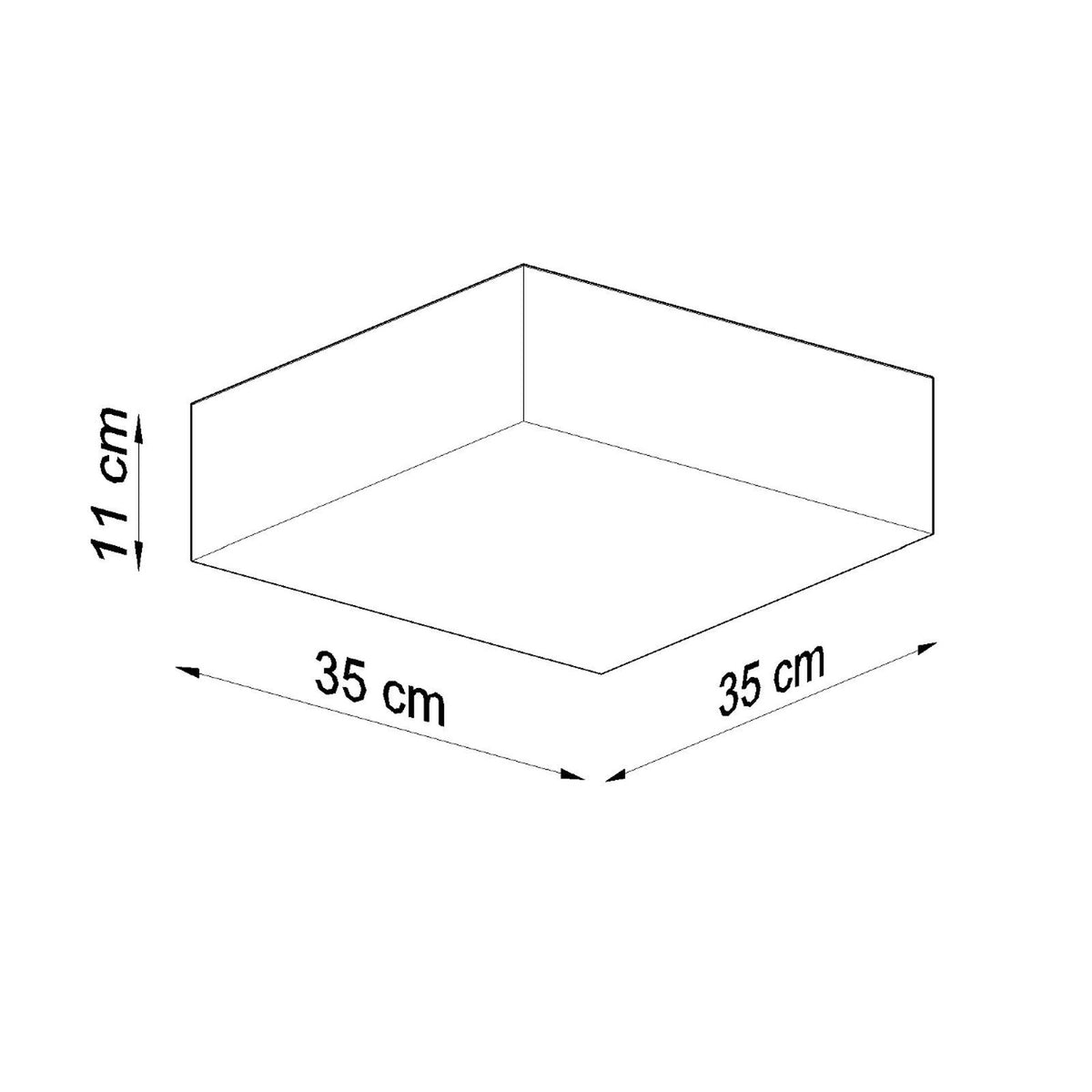 Ceiling lamp HORUS 35 white