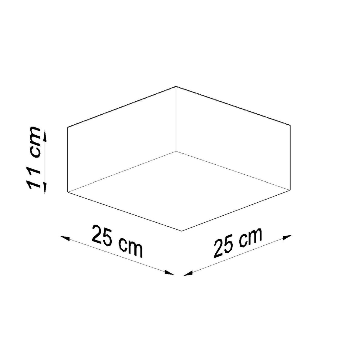 Ceiling lamp HORUS gray