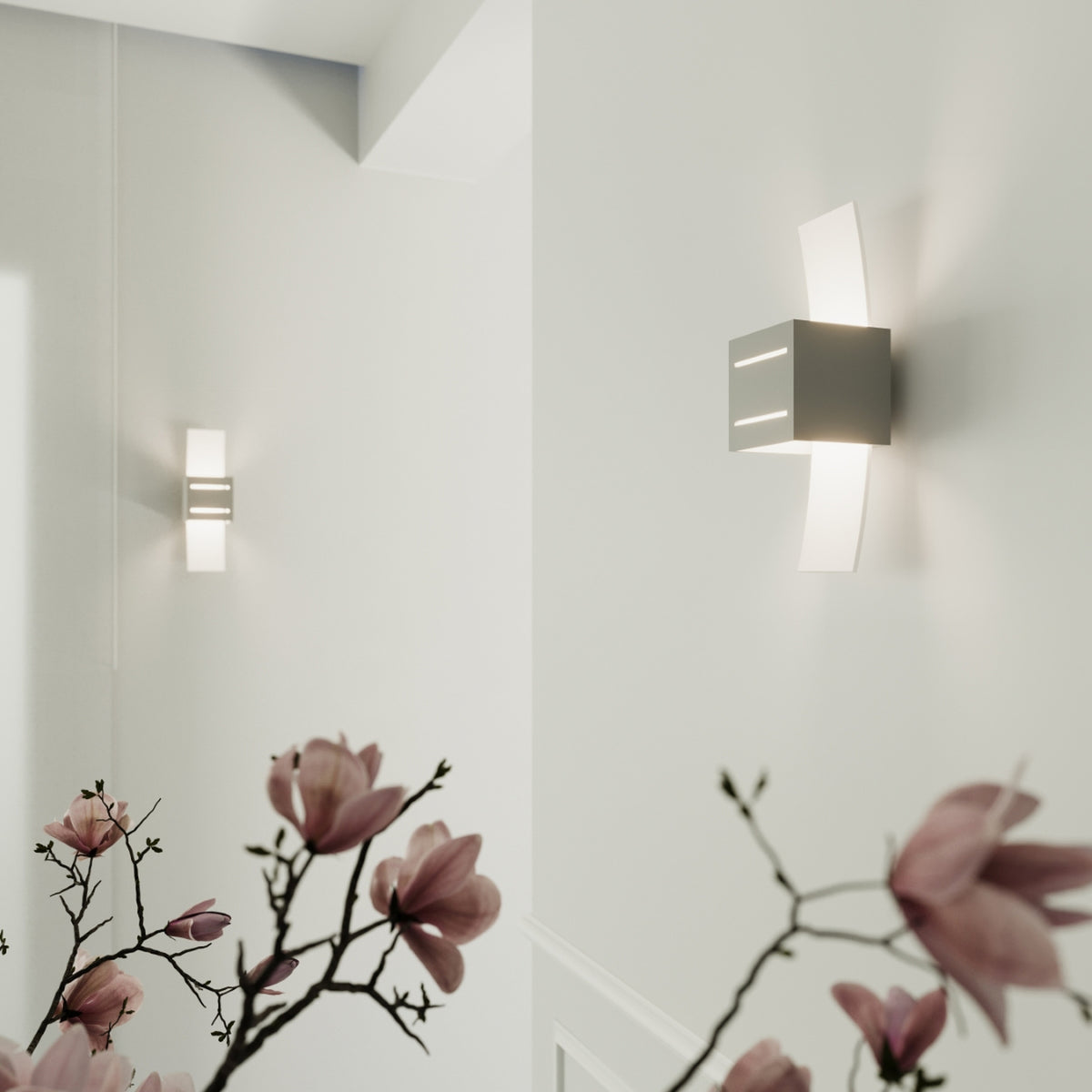 Wall lamp LORETO grey