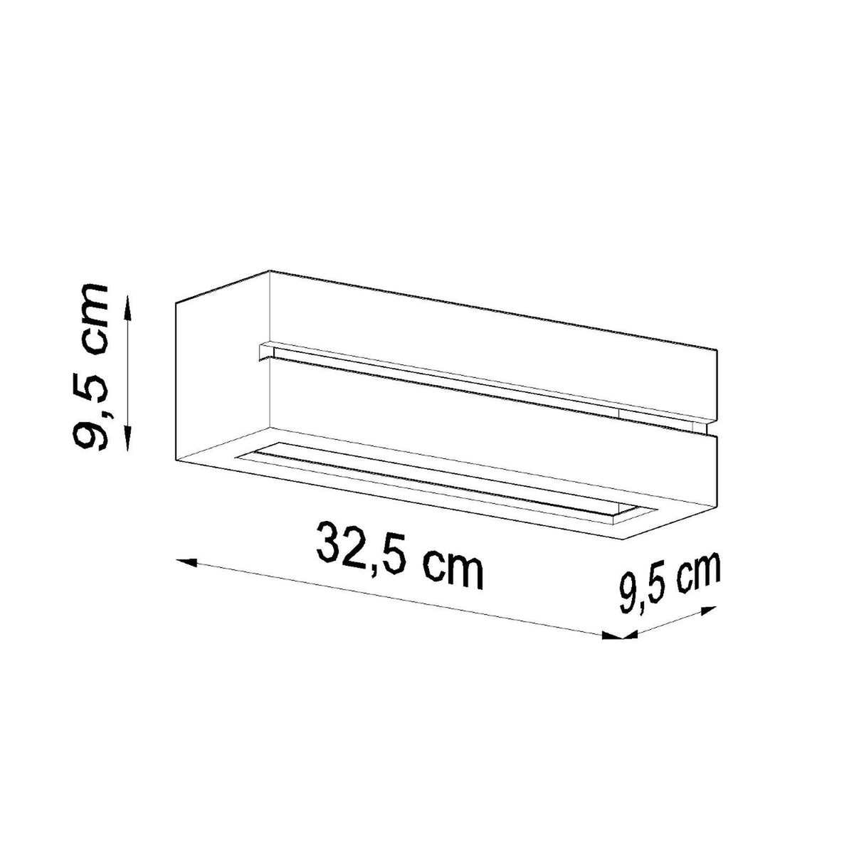 Wall lamp ceramic VEGA LINE