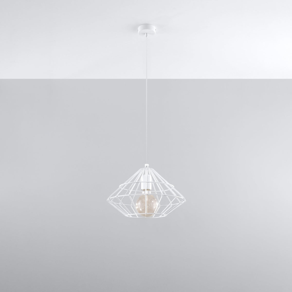 Pendant lamp UMBERTO white