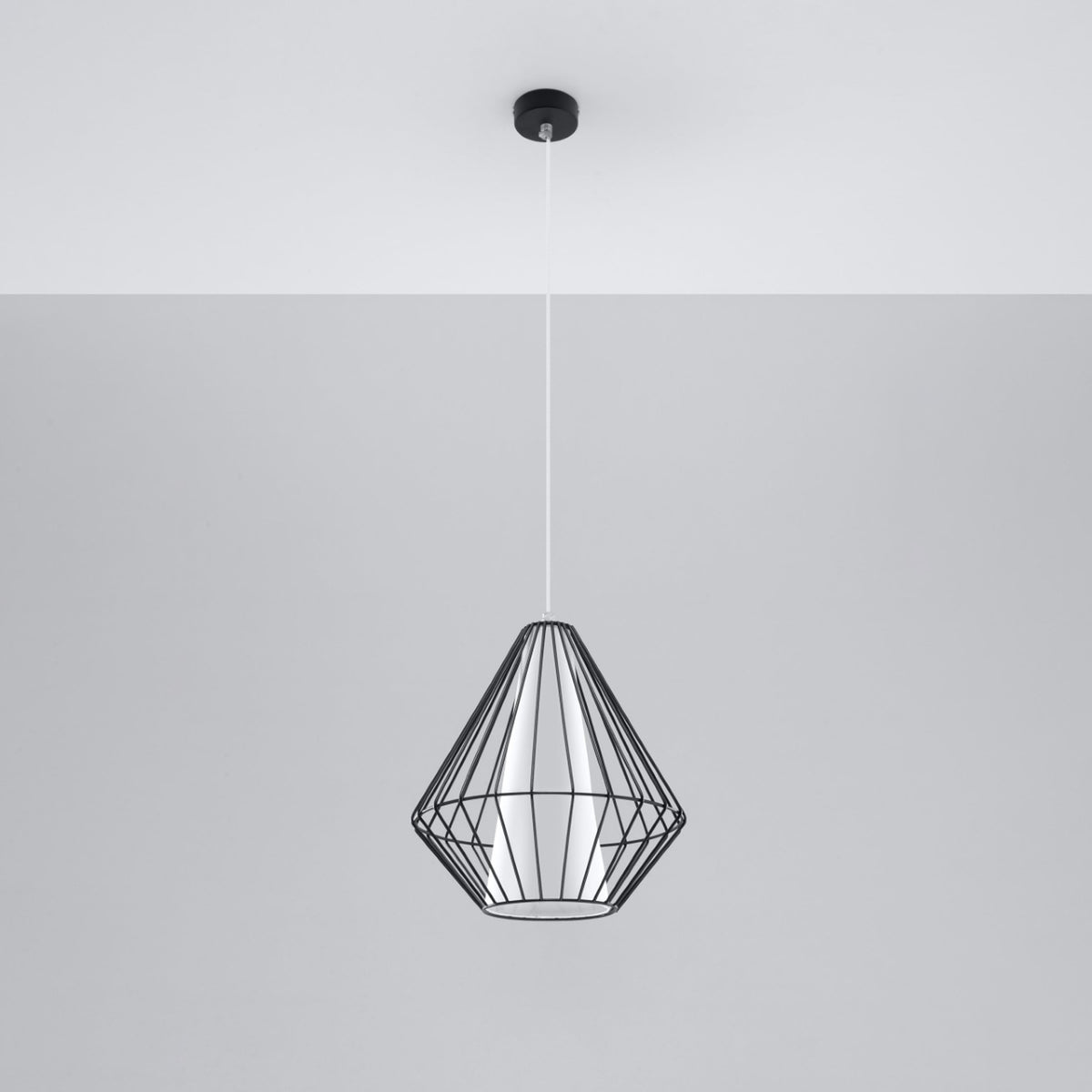 Pendant lamp DEMI black
