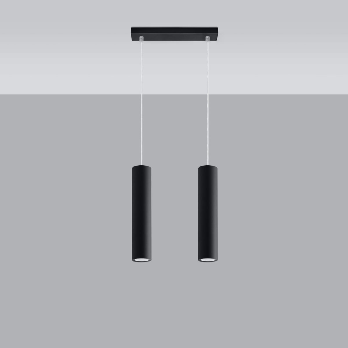 Pendant lamp LAGOS 2 black