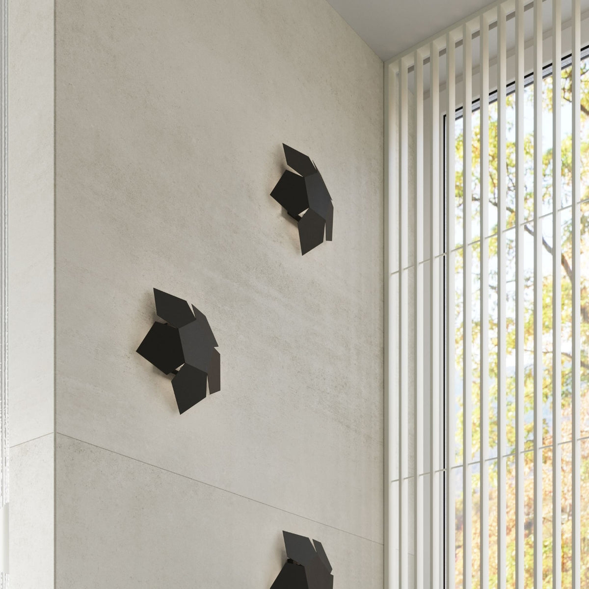 Wall lamp PENTA black