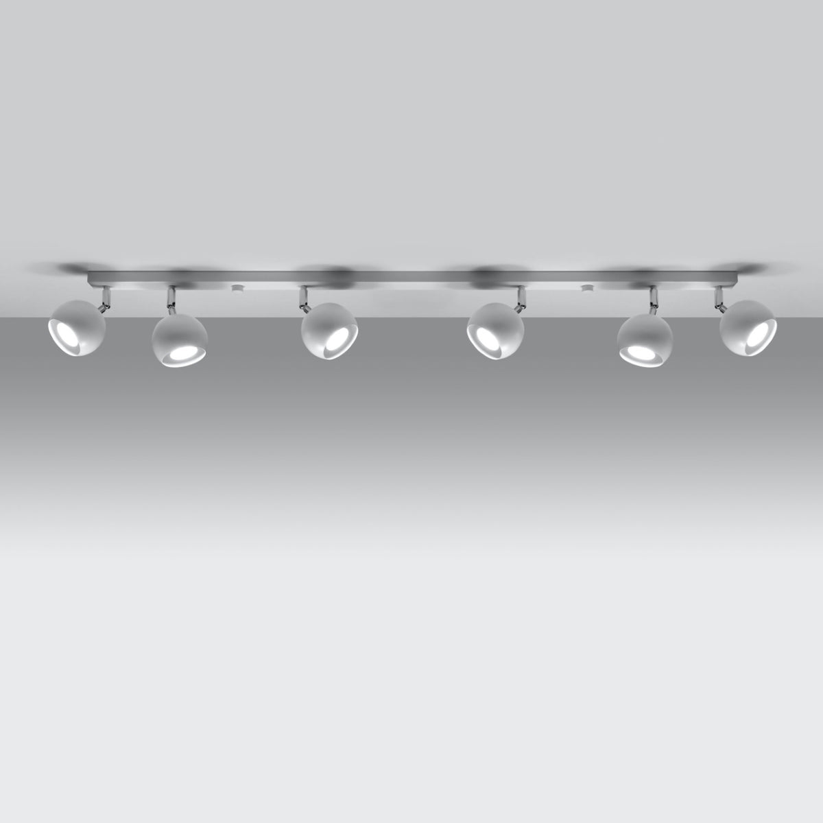 Ceiling lamp OCULARE 6L white
