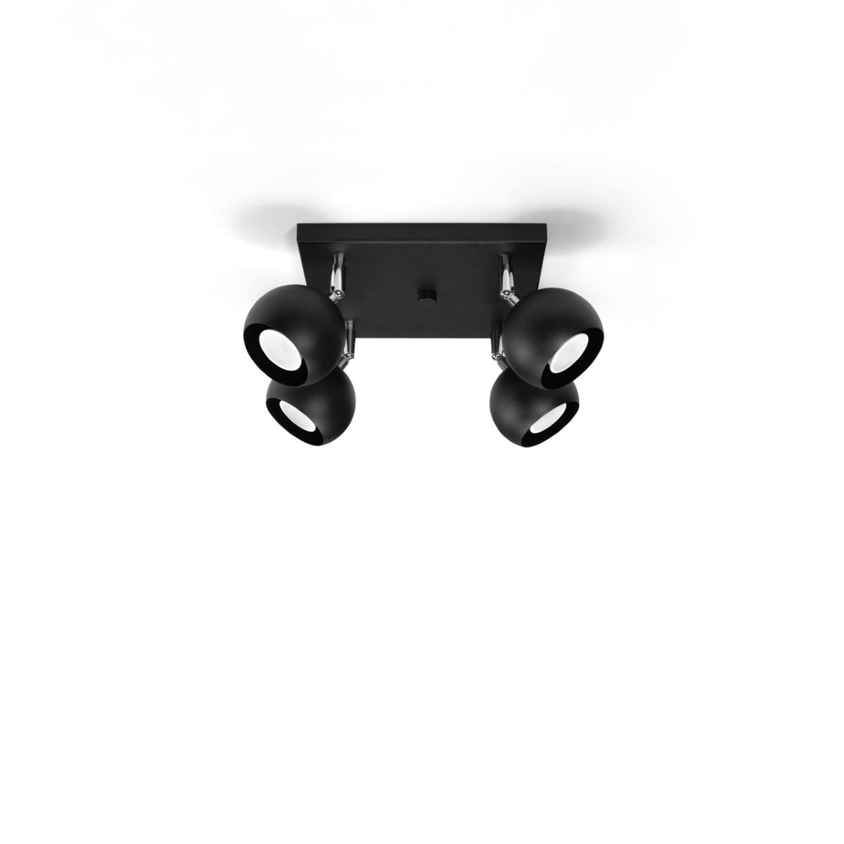 Ceiling lamp OCULARE 4 black
