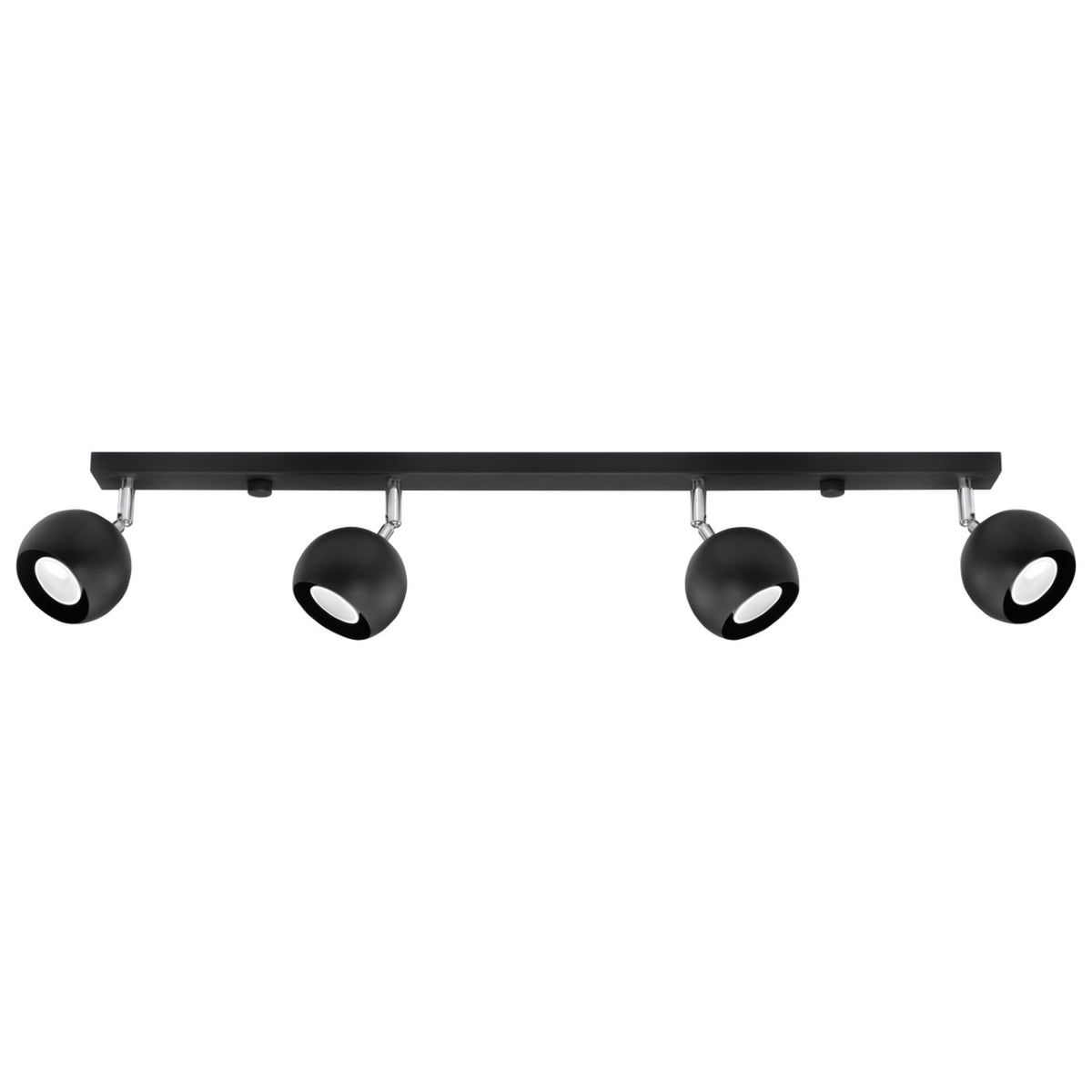 Ceiling lamp OCULARE 4L black
