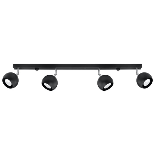 Ceiling lamp OCULARE 4L black