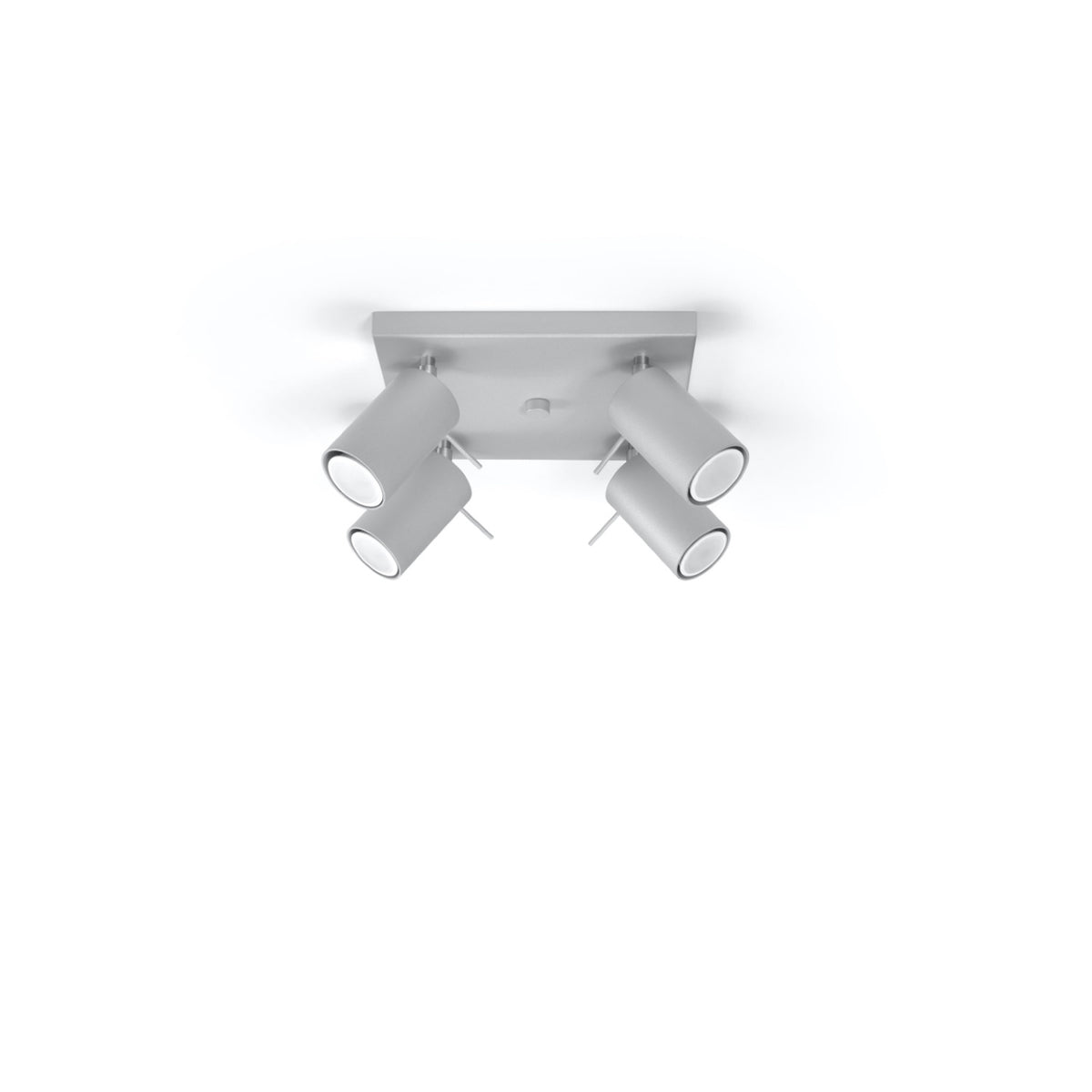 Ceiling lamp RING 4 grey
