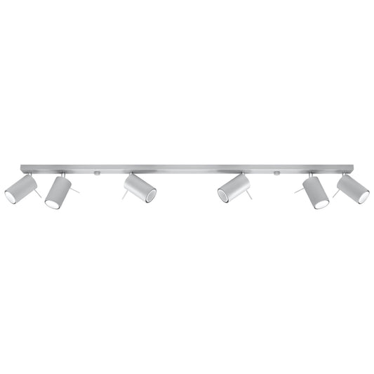 Ceiling lamp RING 6L grey