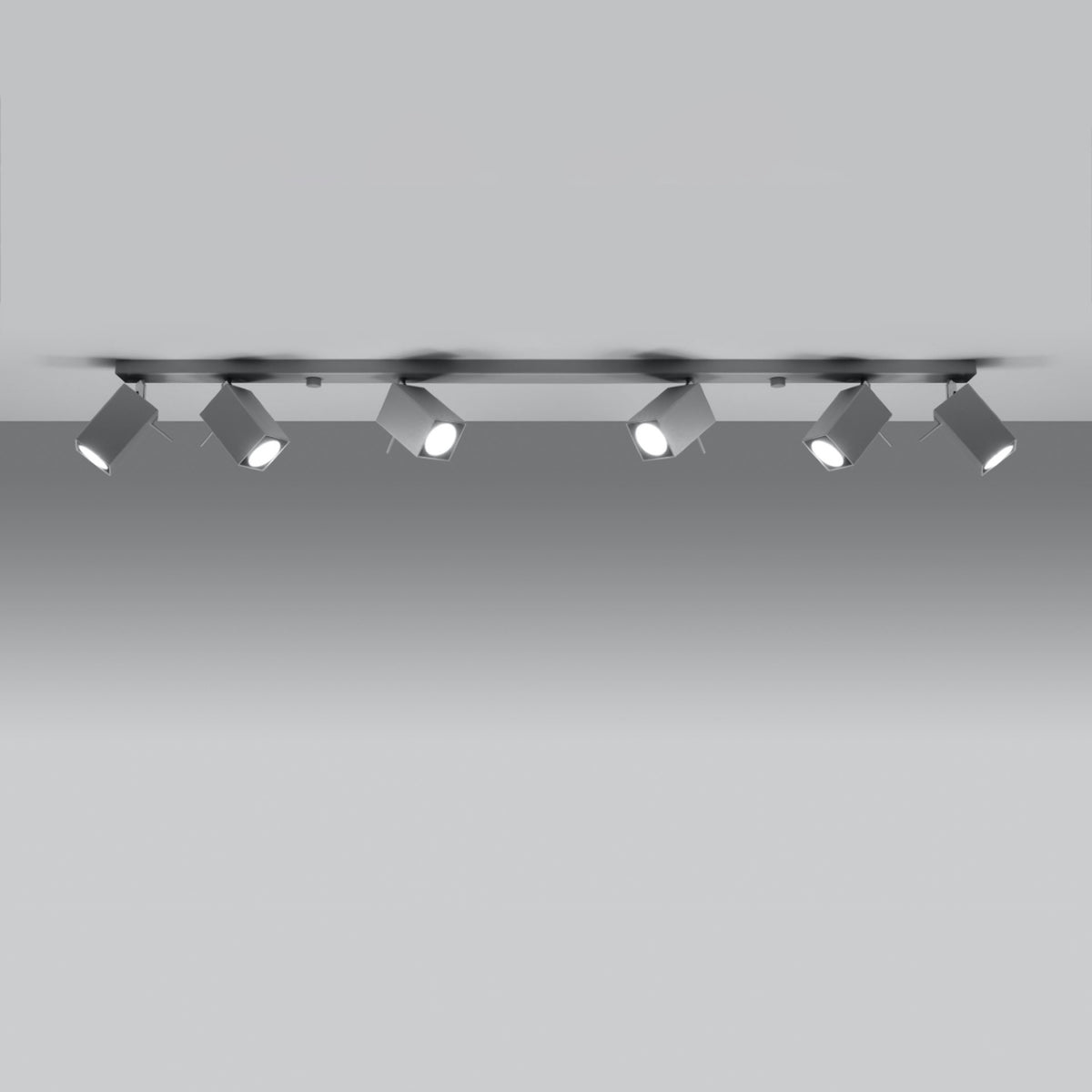 Ceiling lamp MERIDA 6L grey