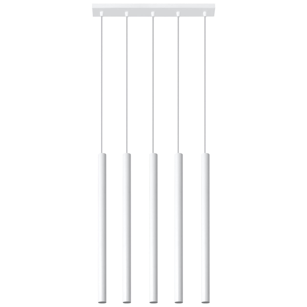 Pendant lamp PASTELO 5 white