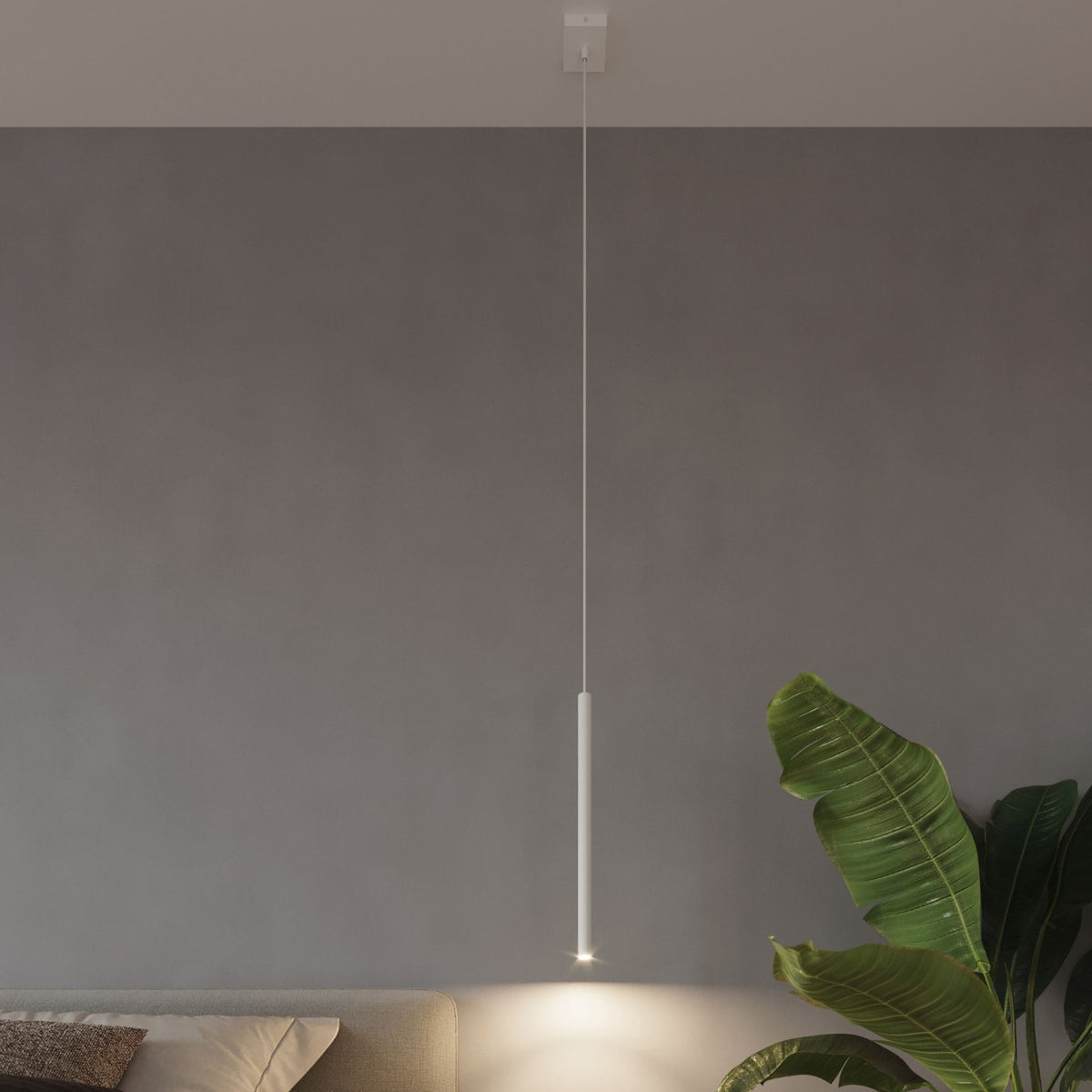 Pendant lamp PASTELO 5 white