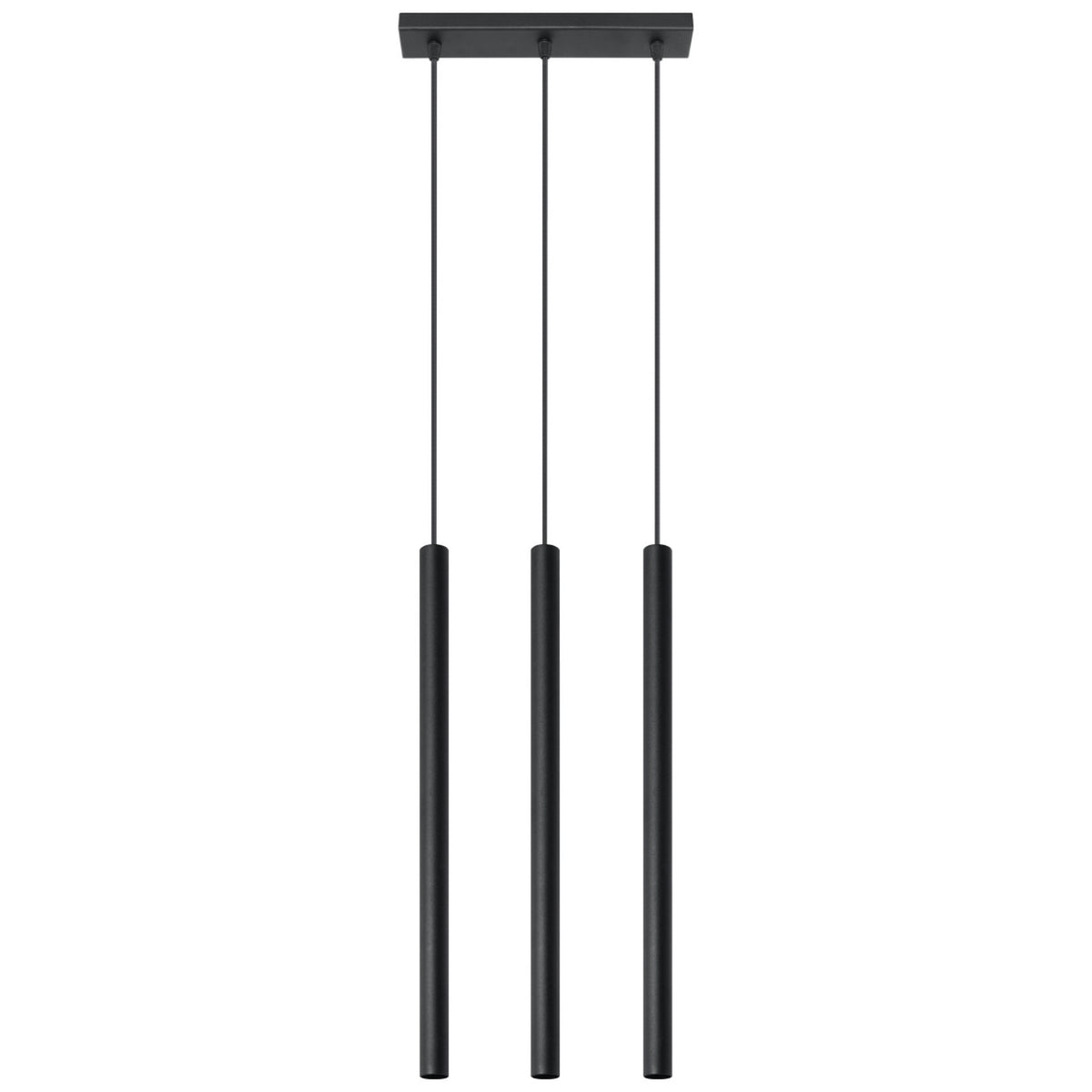Pendant lamp PASTELO 3 black