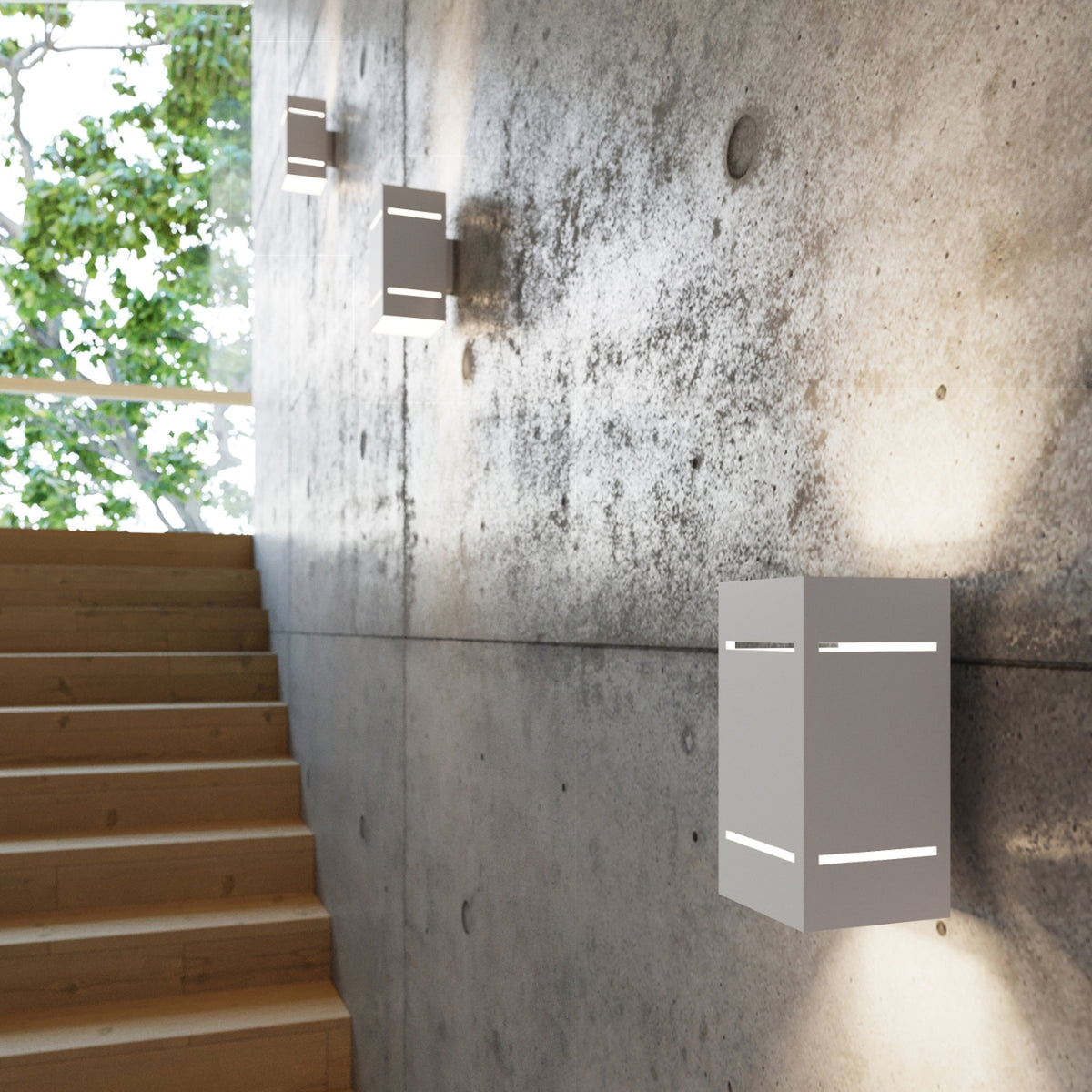 Wall lamp BLOCCO white