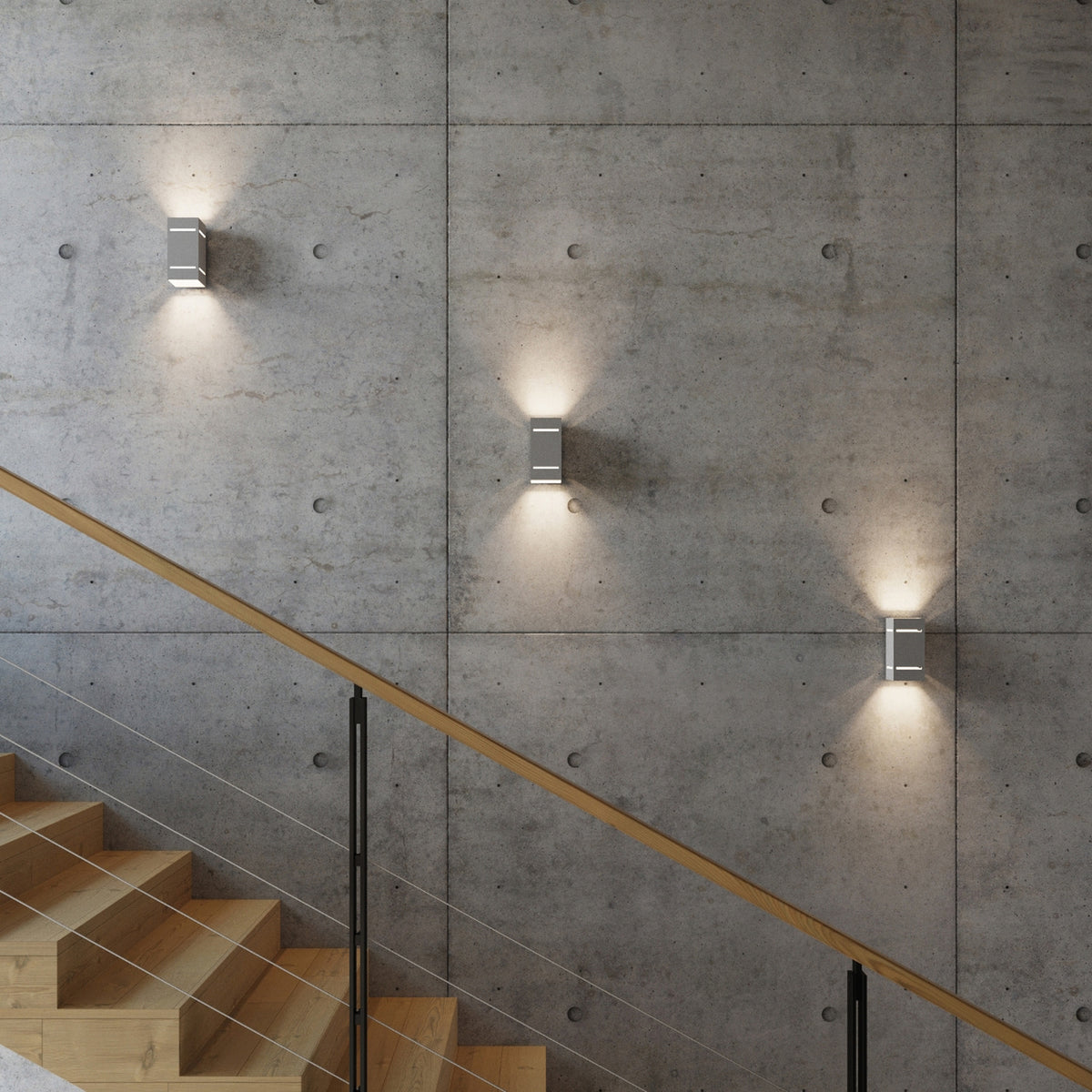 Wall lamp BLOCCO grey