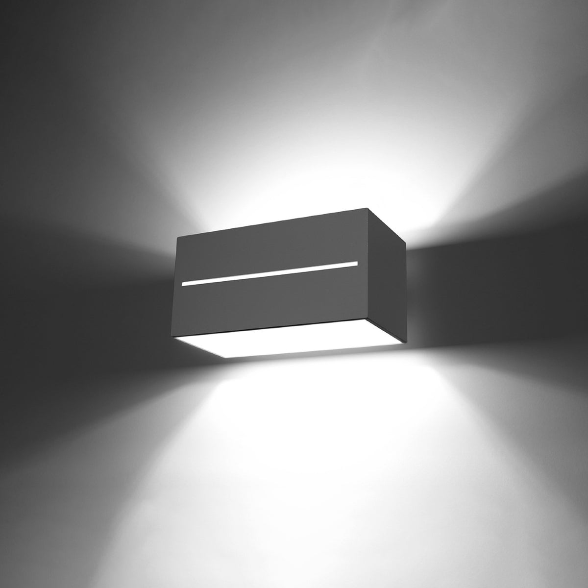 Wall lamp LOBO MAXI grey