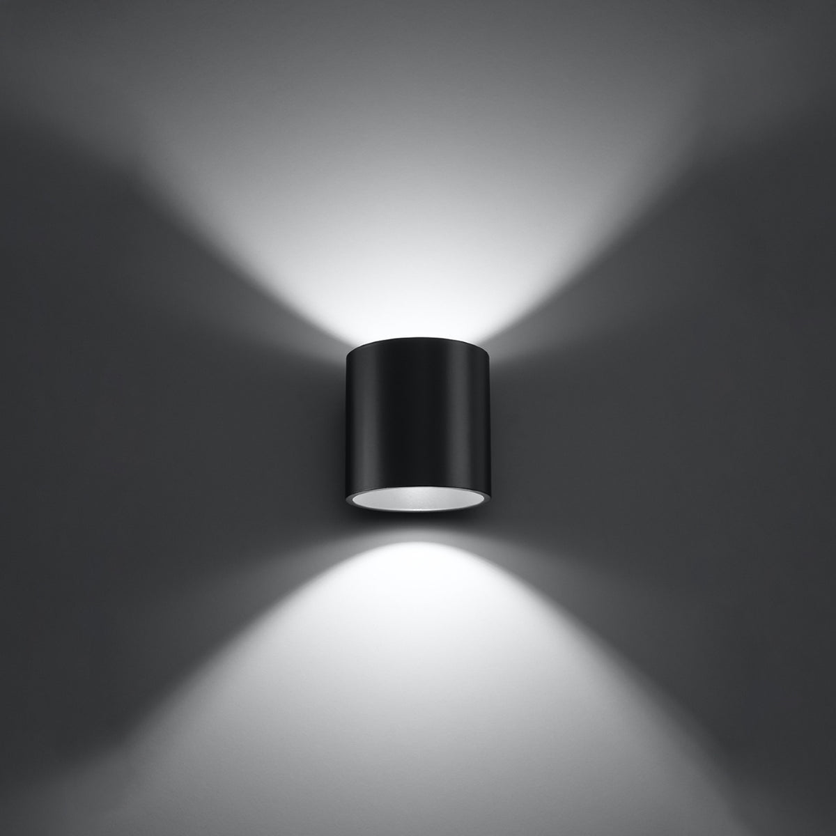 Wall lamp ORBIS 1 anthracite