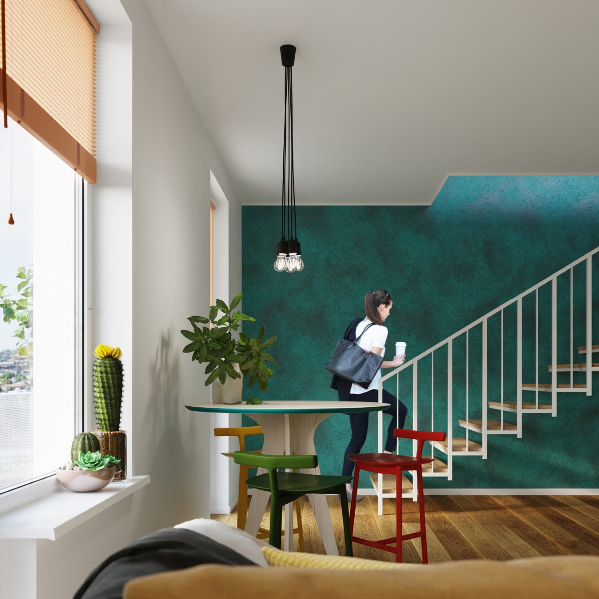 Pendant lamp DIEGO 1 black