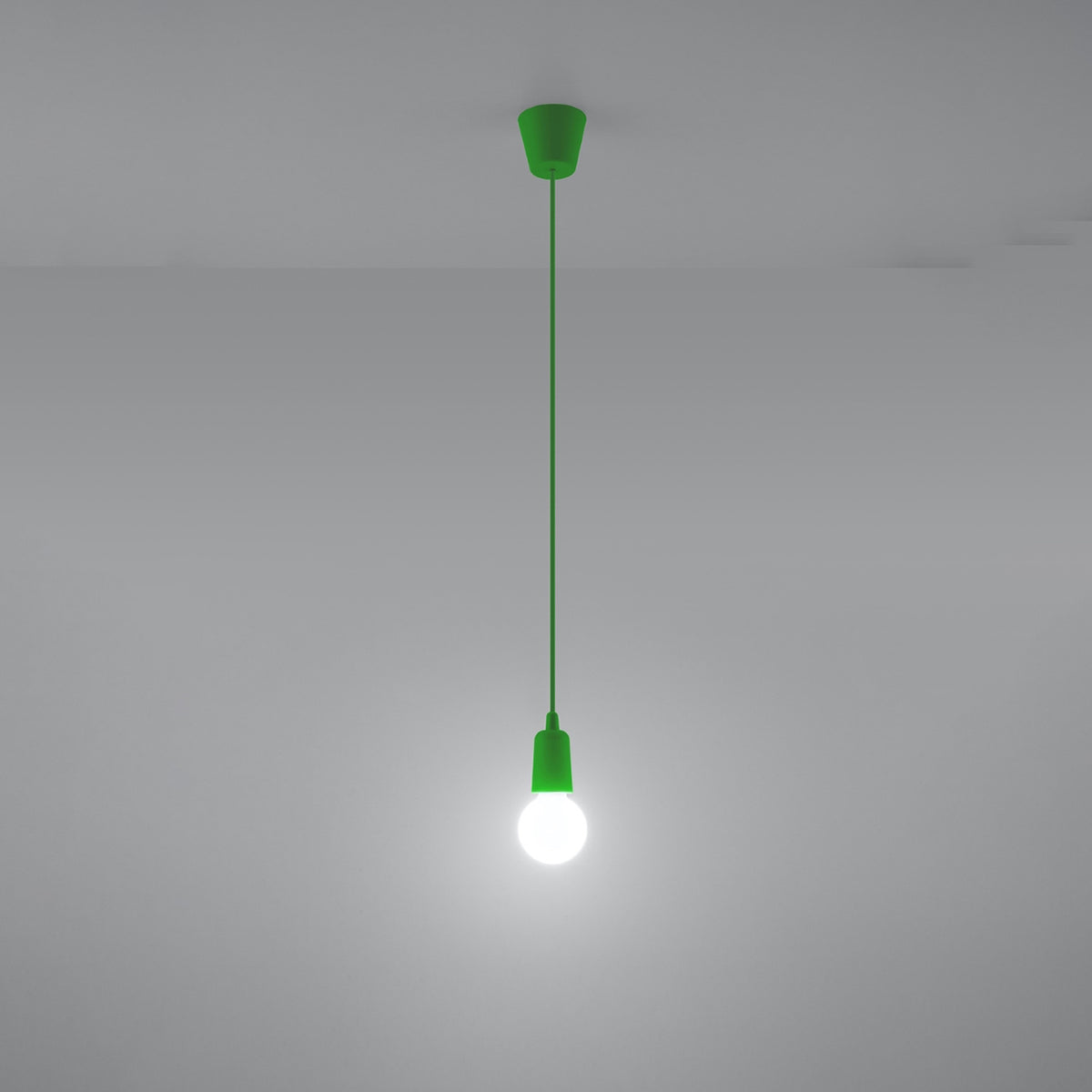 Pendant lamp DIEGO 1 green
