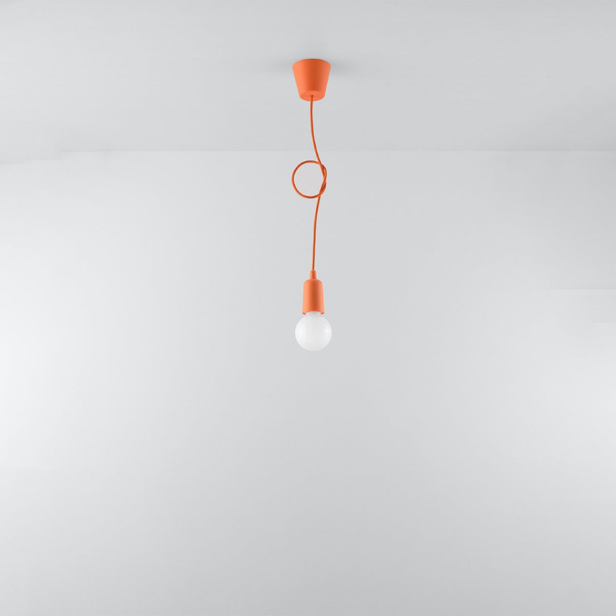 Pendant lamp DIEGO 1 orange