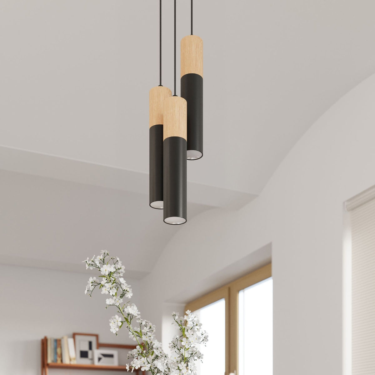 Pendant lamp PABLO 2 black