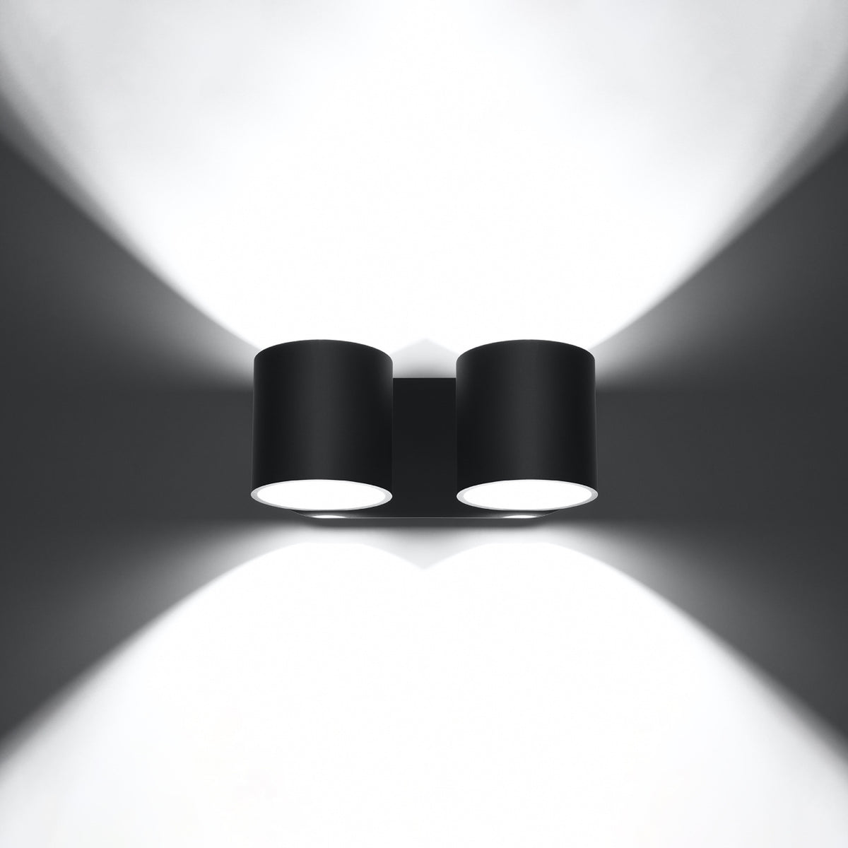 Wall lamp ORBIS 2 black