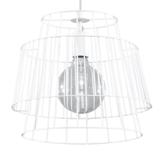 Pendant lamp GATE white