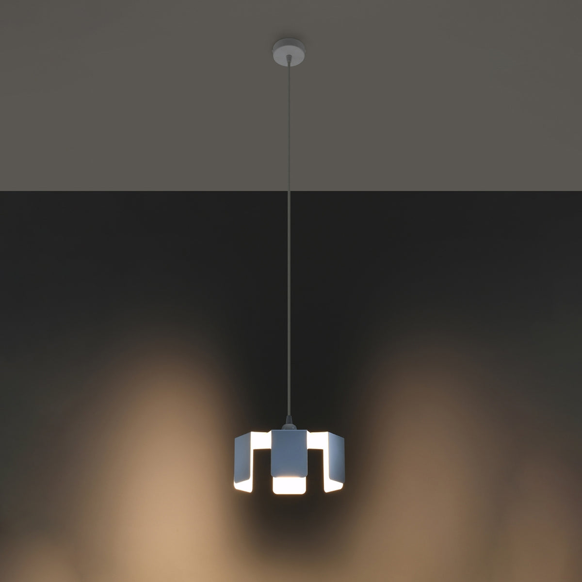 Pendant lamp TULIP white